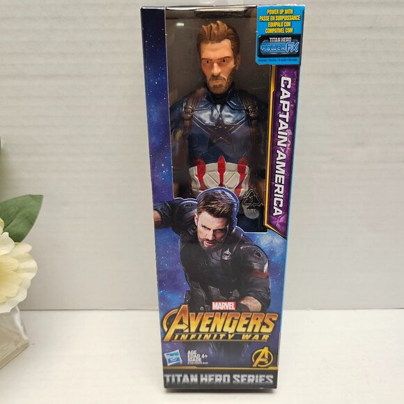 Avengers Capitan America Titan Hero Power Fx